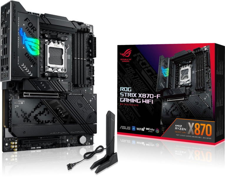 Asus Alaplap - AMD ROG STRIX X870-F GAMING WIFI AM5