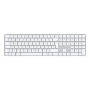 Apple Magic Keyboard (2024) w Touch ID and Numeric Keypad - Hungarian - White Keys