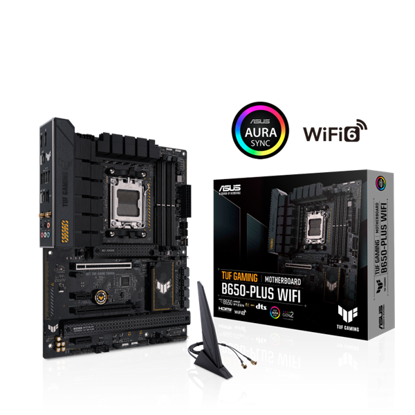 Asus Alaplap - AMD TUF GAMING B650-PLUS WIFI AM5