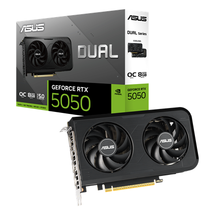 Asus Videokártya - nVidia DUAL-RTX5050-O8G