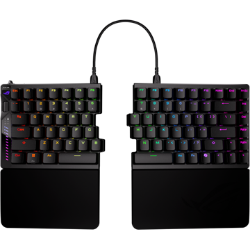ASUS ROG Falcata Ace billentyűzet - Fekete UK ROG HFX V2