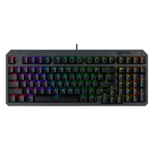 ASUS TUF Gaming K3 Gen II mechanikus billentyűzet HU Piros