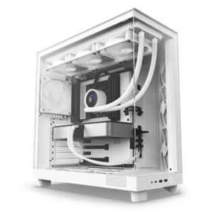 NZXT Midi - H6 Flow - Matt fehér - CC-H61FW-01