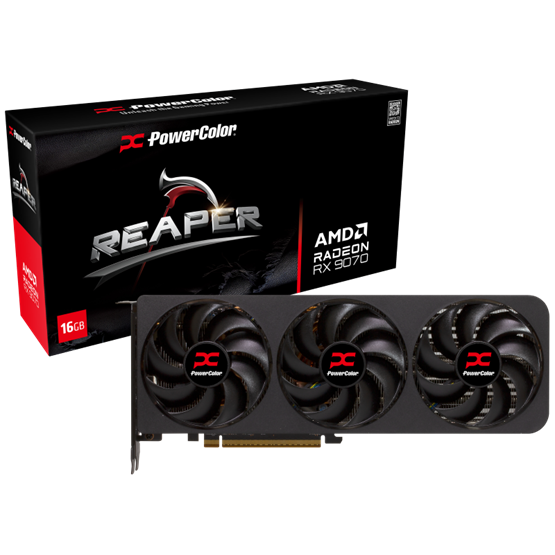 PowerColor AMD RX 9070 Reaper 16GB GDDR6