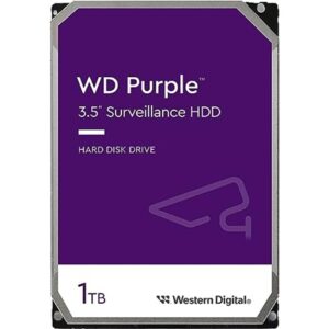 Western Digital Belső HDD 3.5" 1TB - WD11PURZ (5400rpm, 64 MB puffer, SATA3 - Purple (biztonságtechnikai rögzítőkbe is)